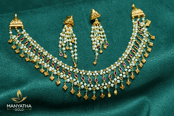 gold necklace designs 