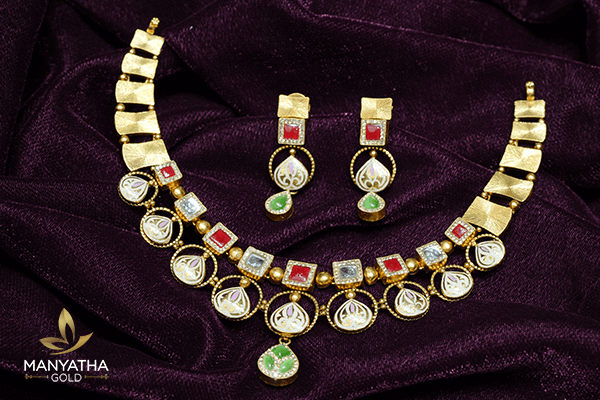 gold necklace designs 