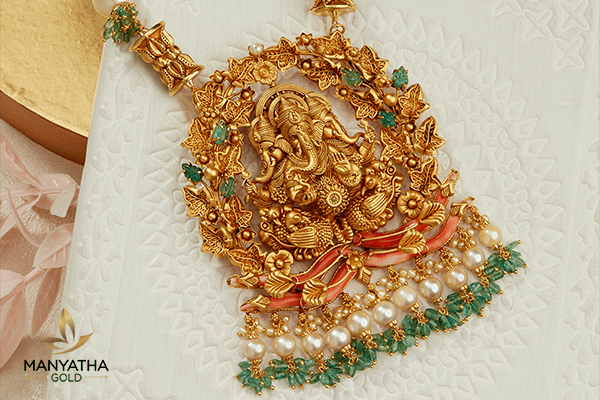 gold necklace designs 